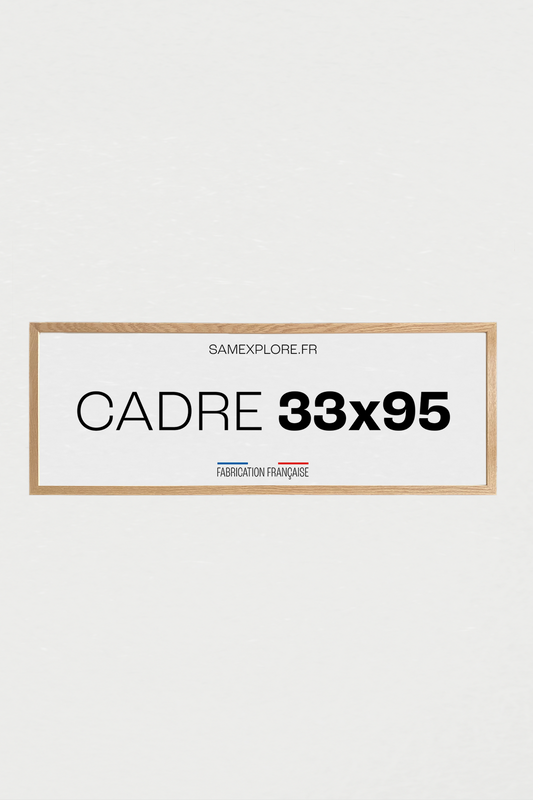 Le Chêne - Cadre 33x95