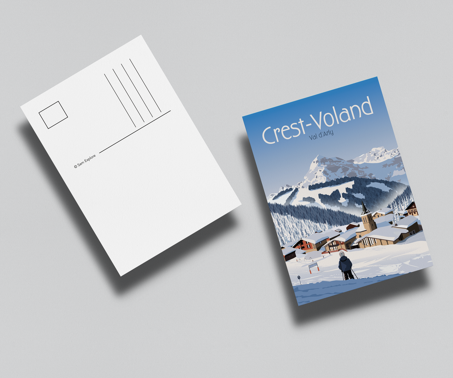 Carte postale Crest-Voland