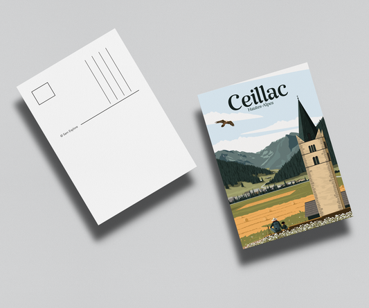 Carte postale Ceillac été