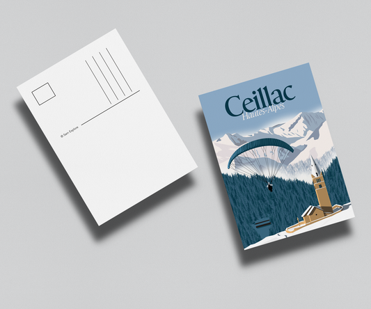 Carte postale Ceillac Hiver