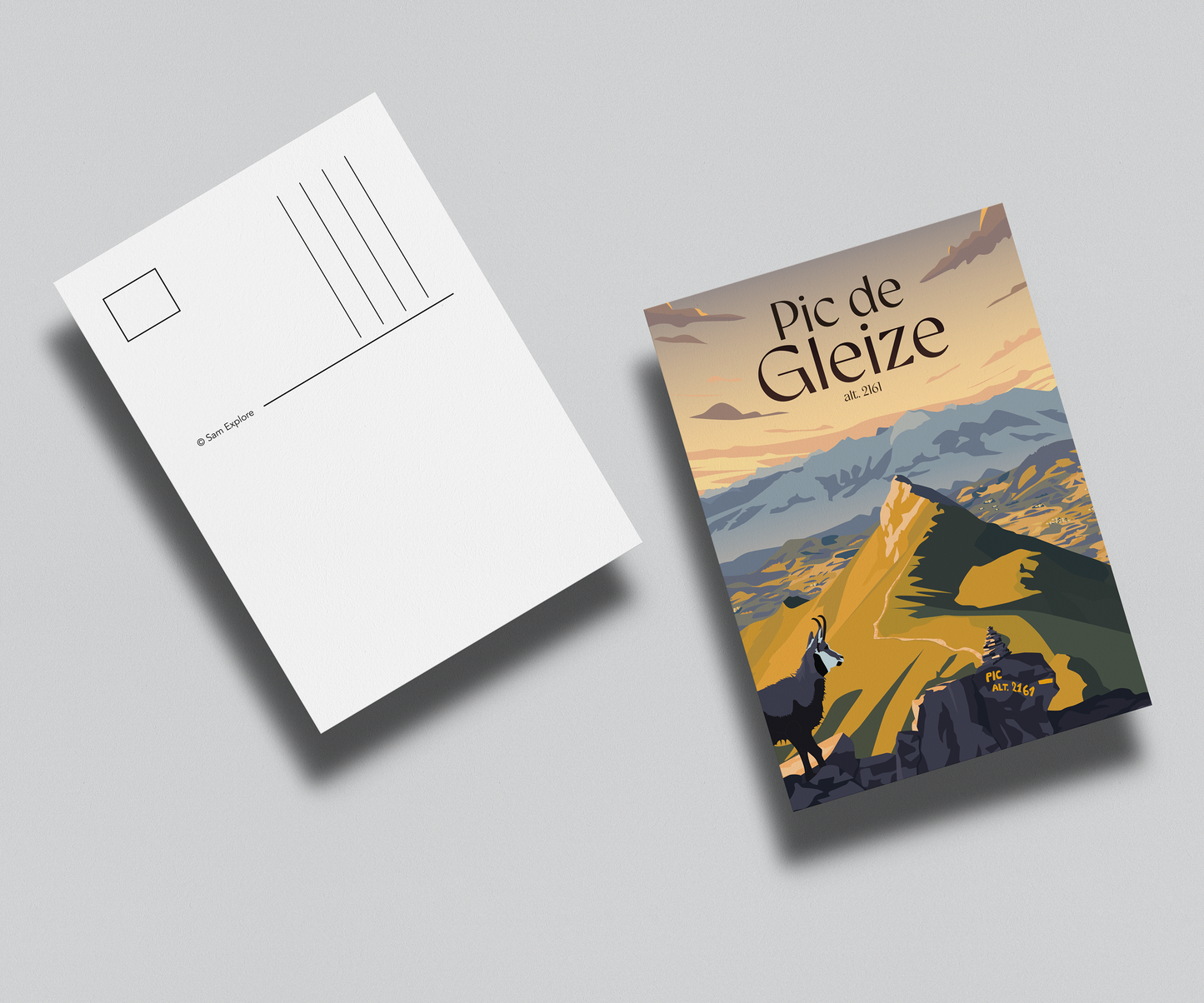 Carte postale Pic de Gleize