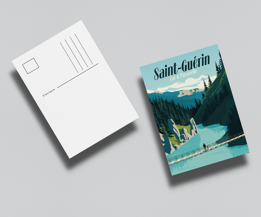 Carte postale Lac de Saint-Guérin