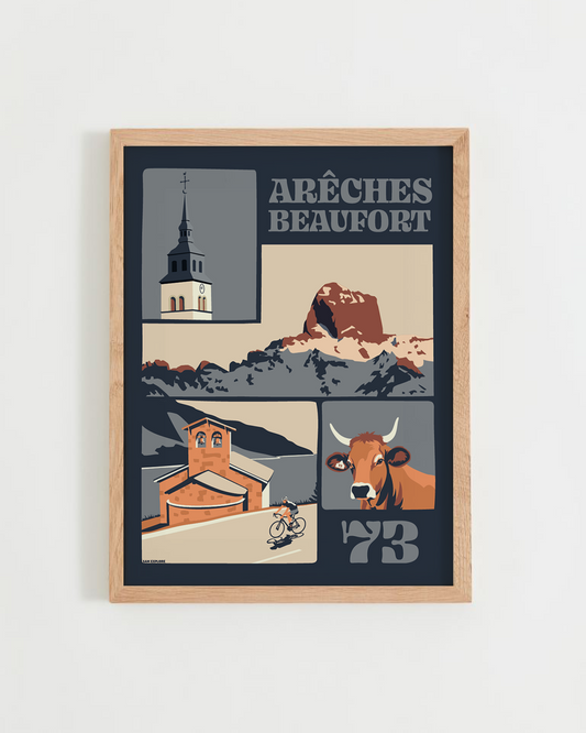 affiche carnet d'arches beaufort, beaufortin