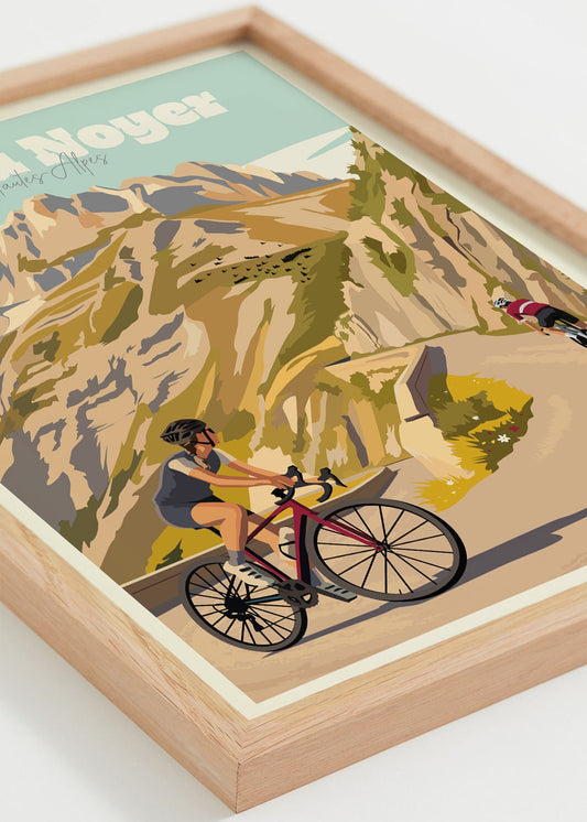 Affiche Col du Noyer - Hautes-Alpes