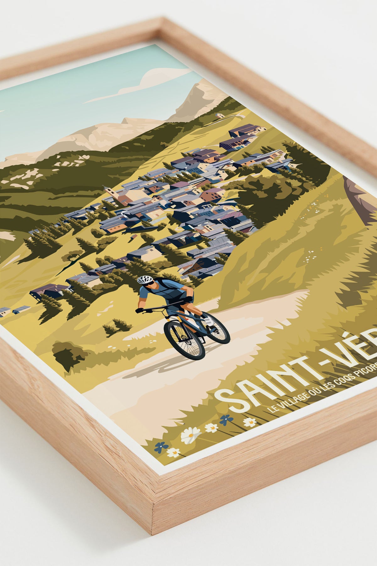 Affiche Saint Véran été