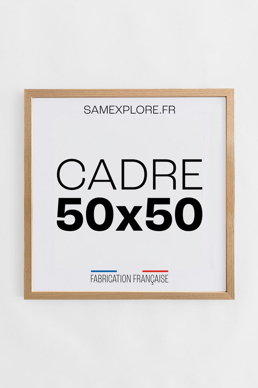 Le Chêne - Cadre 50x50