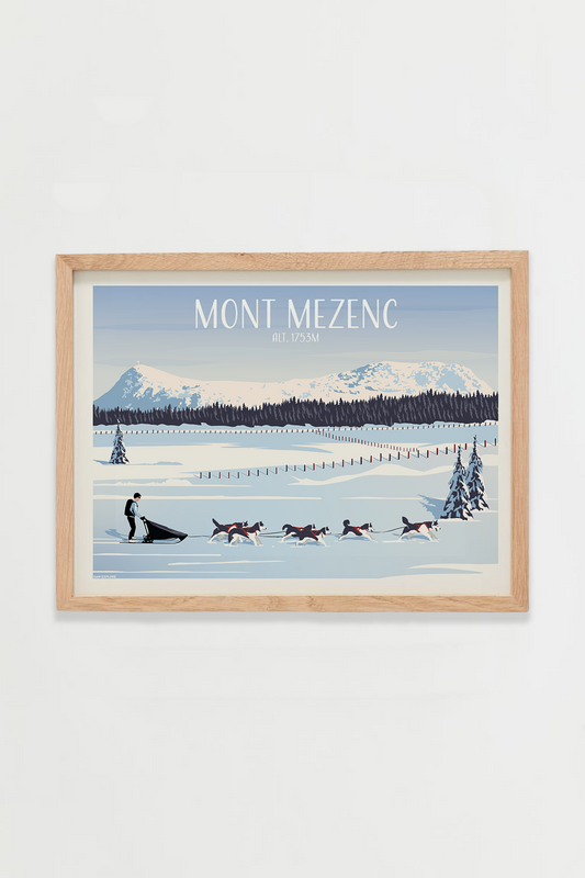 Affiche Mont Mézenc