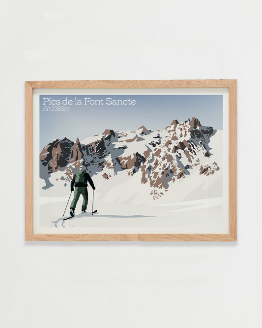 Affiche Pics de la Font Sancte