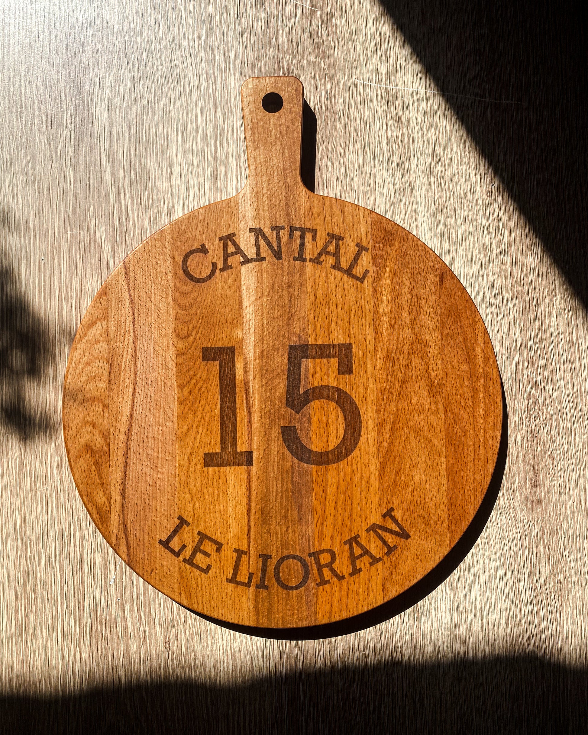 Planche apéritive cantal, gravure le lioran