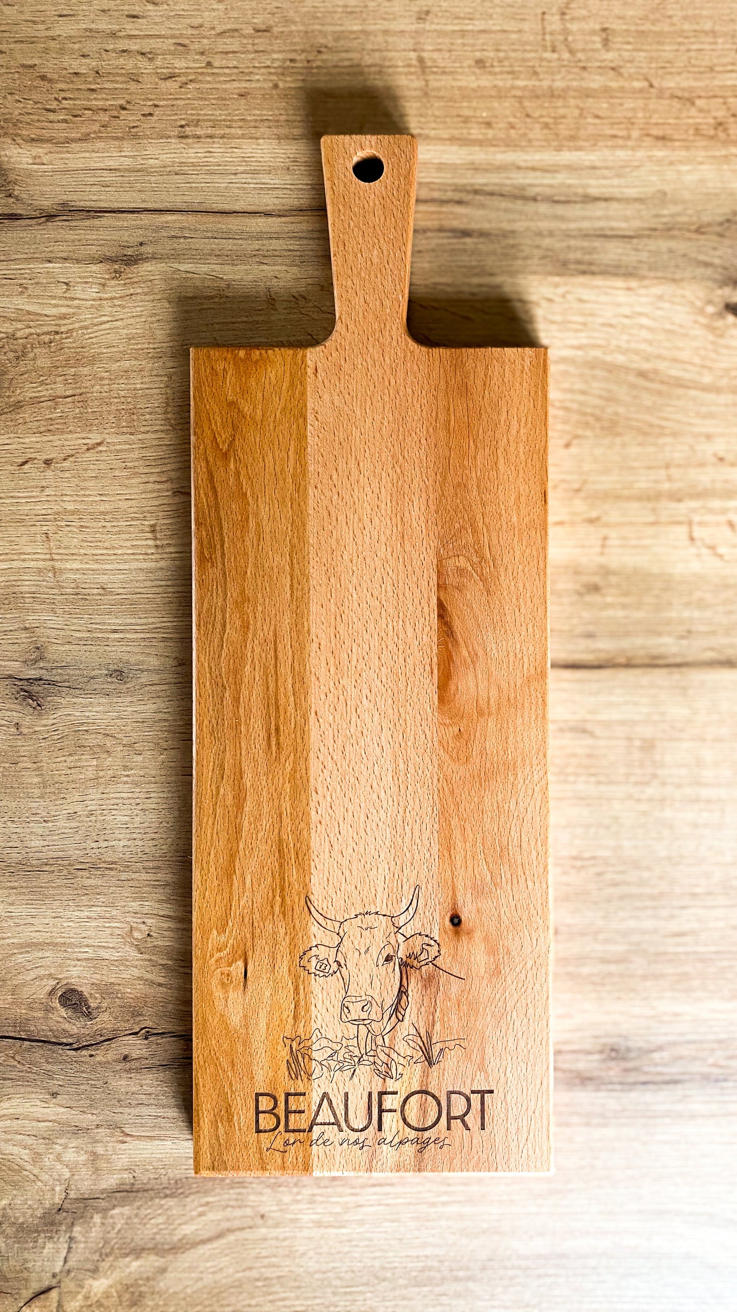planche à servir fromage beaufort apéro