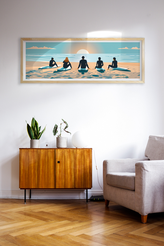 Affiche Surf Horizon