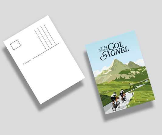 carte postale col agnel-queyras