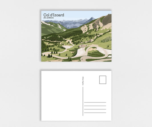 Carte postale Col d'Izoard