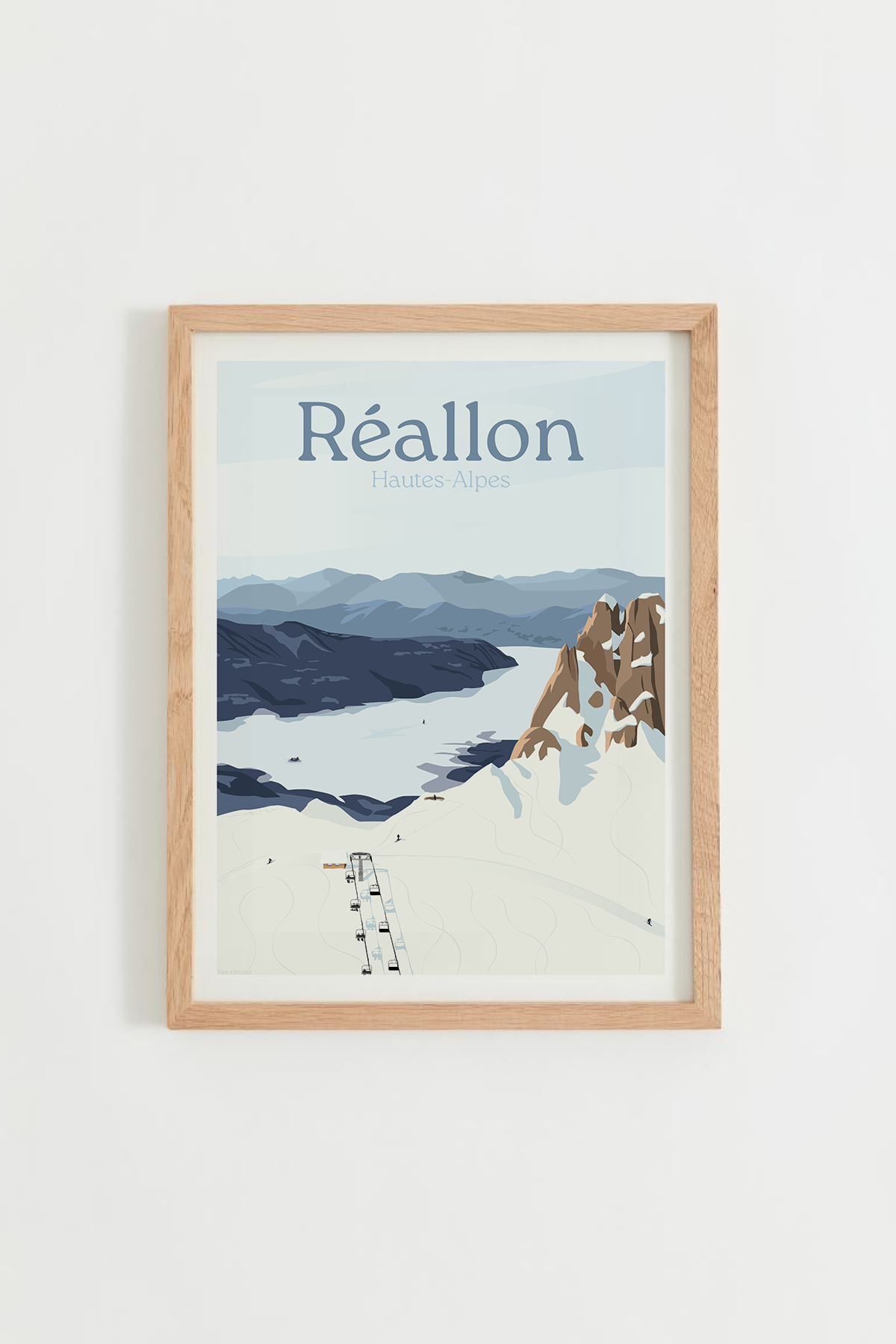 Affiche Réallon - Hautes-Alpes