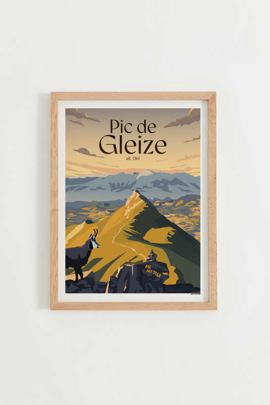 Affiche Pic de Gleize