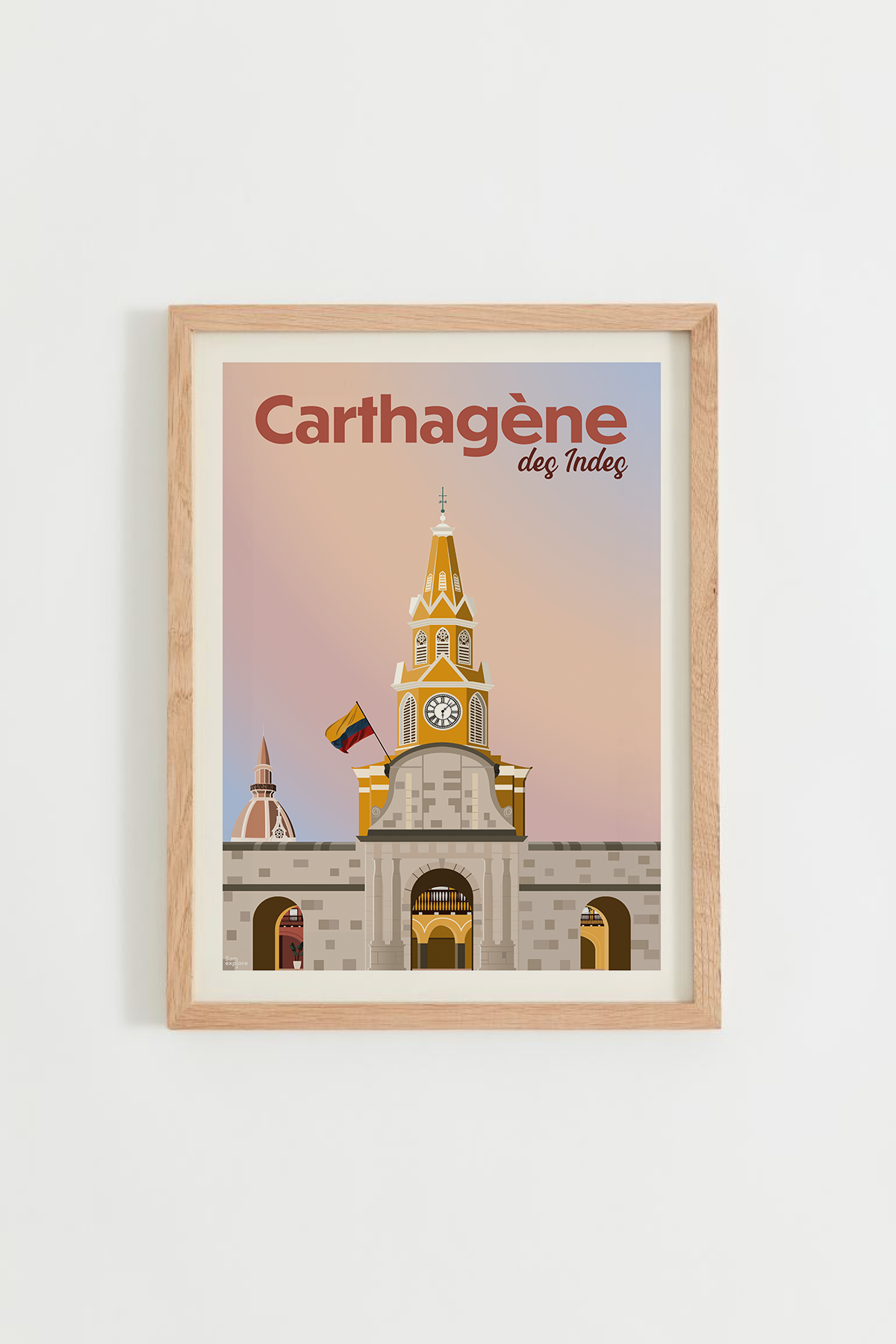 Affiche Carthagène des Indes