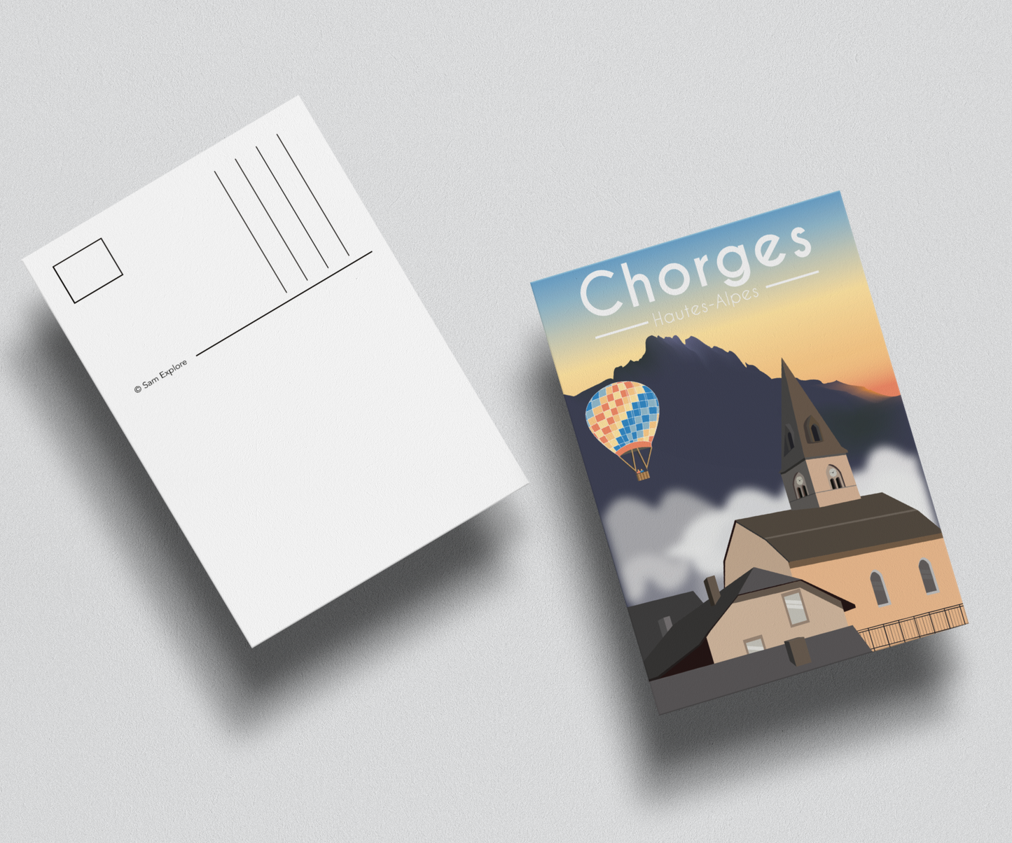 Carte postale Chorges - SAM EXPLORE