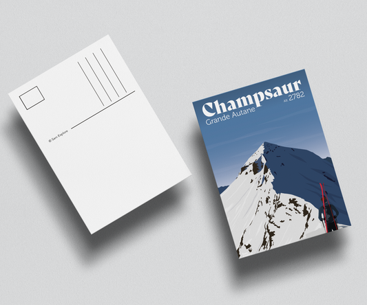 Carte postale Champsaur - Grande Autane - SAM EXPLORE