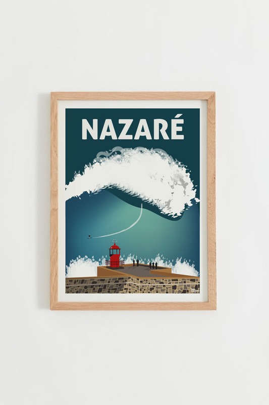 Affiche Nazaré
