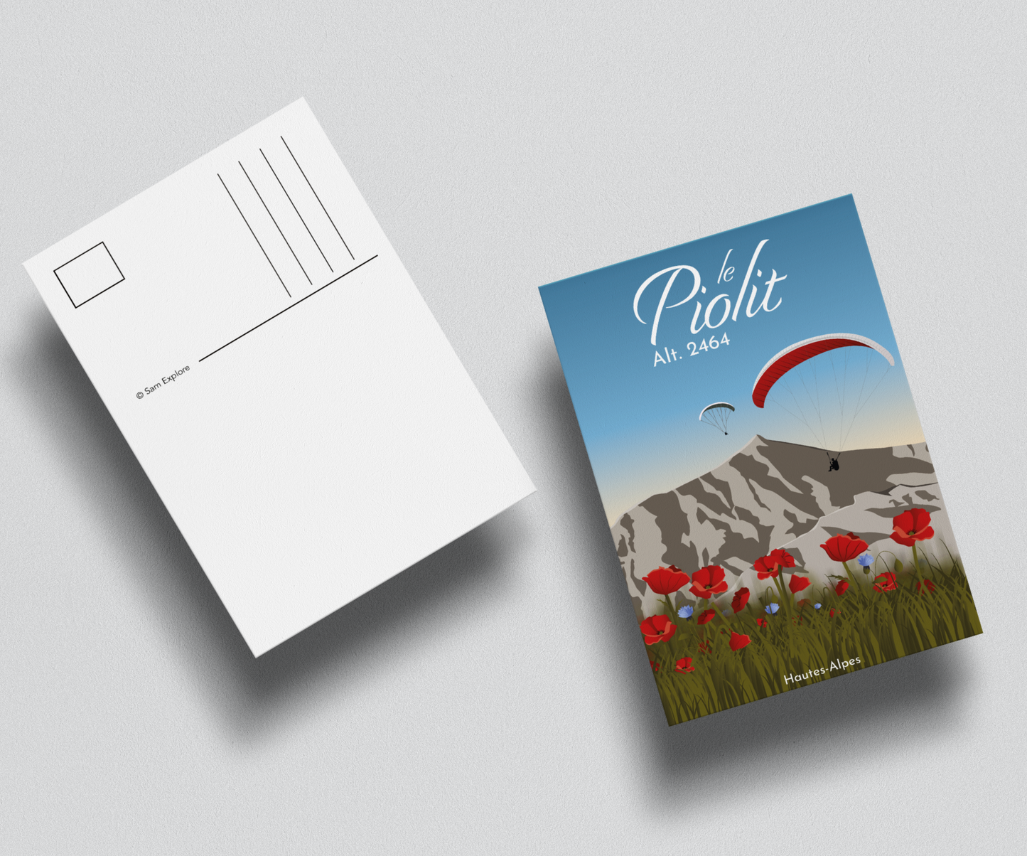 Carte postale Hautes-Alpes - Le Piolit