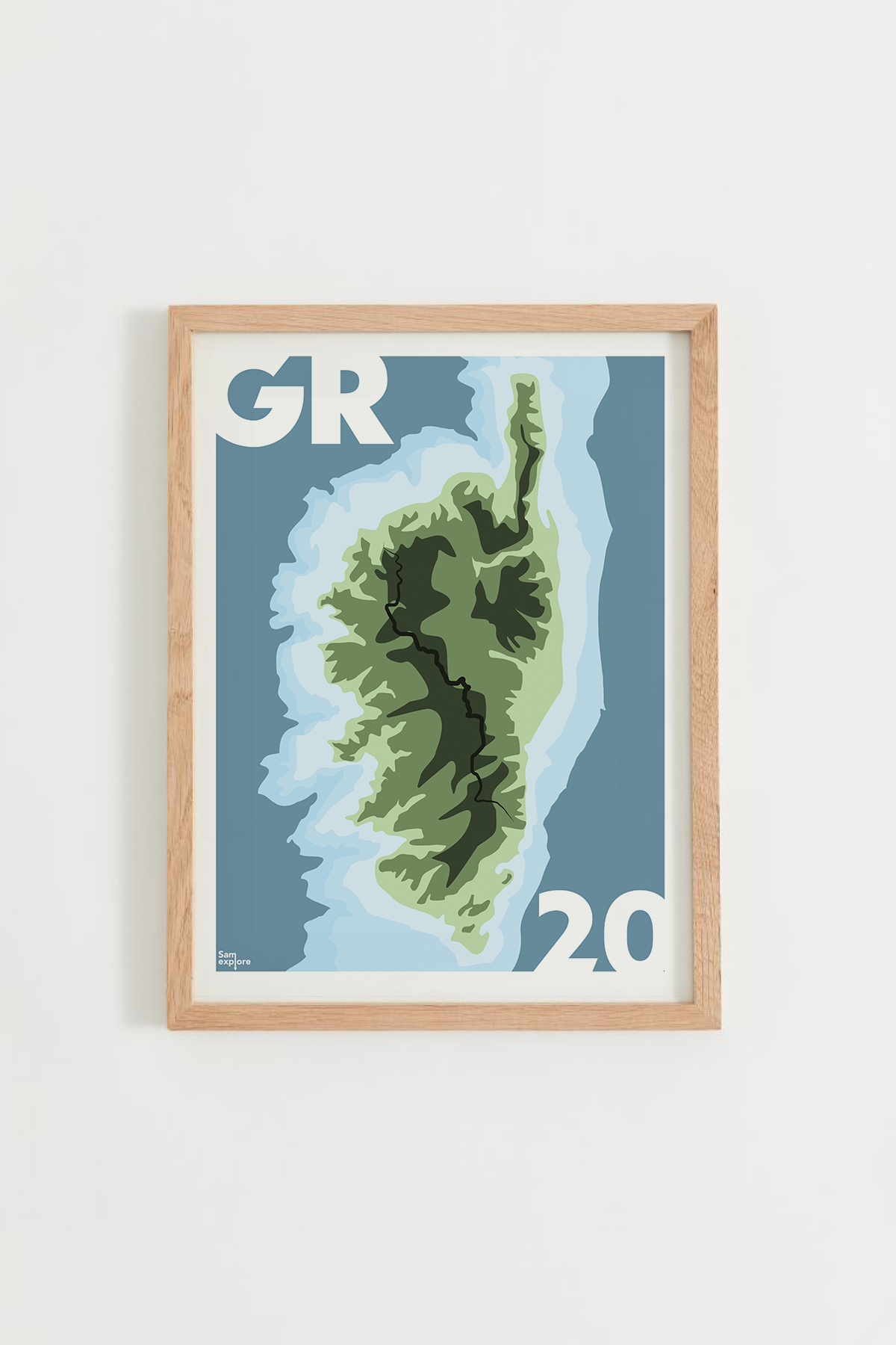 Affiche Corse - GR20