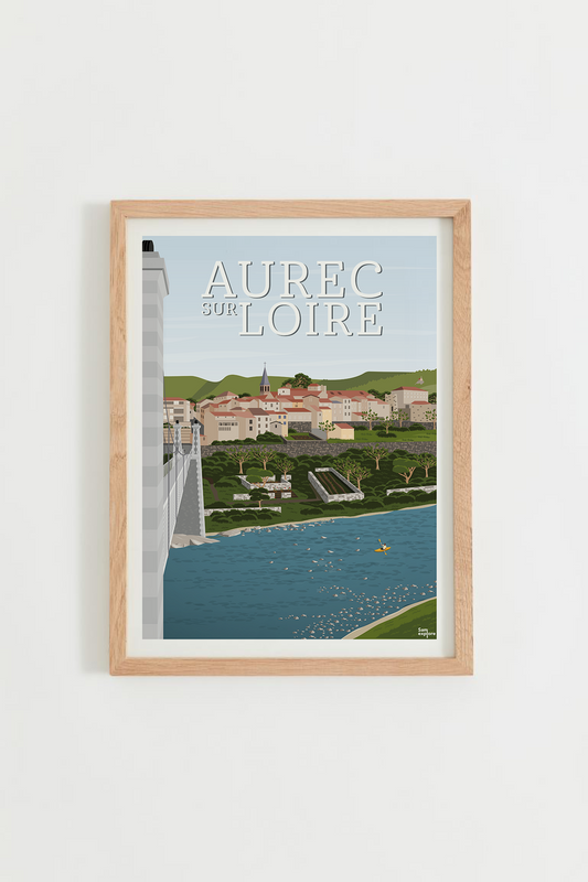 Affiche Aurec-sur-Loire - SAM EXPLORE