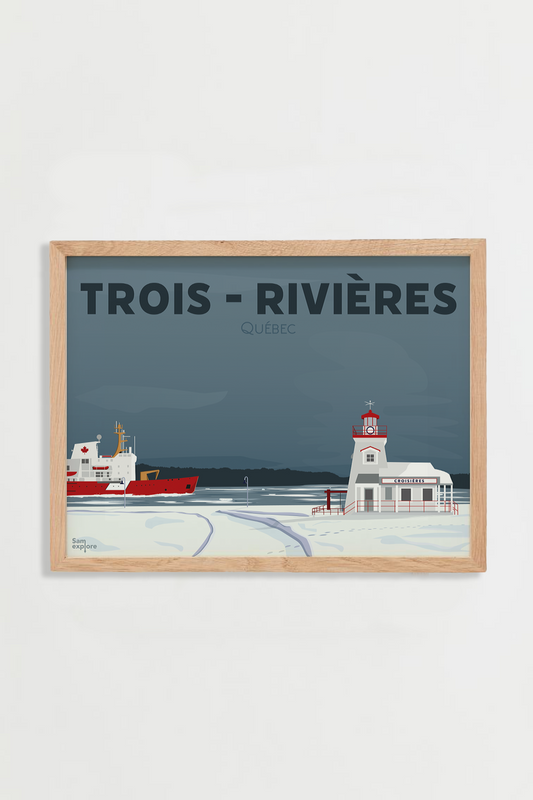 Affiche Trois-Rivières - Québec